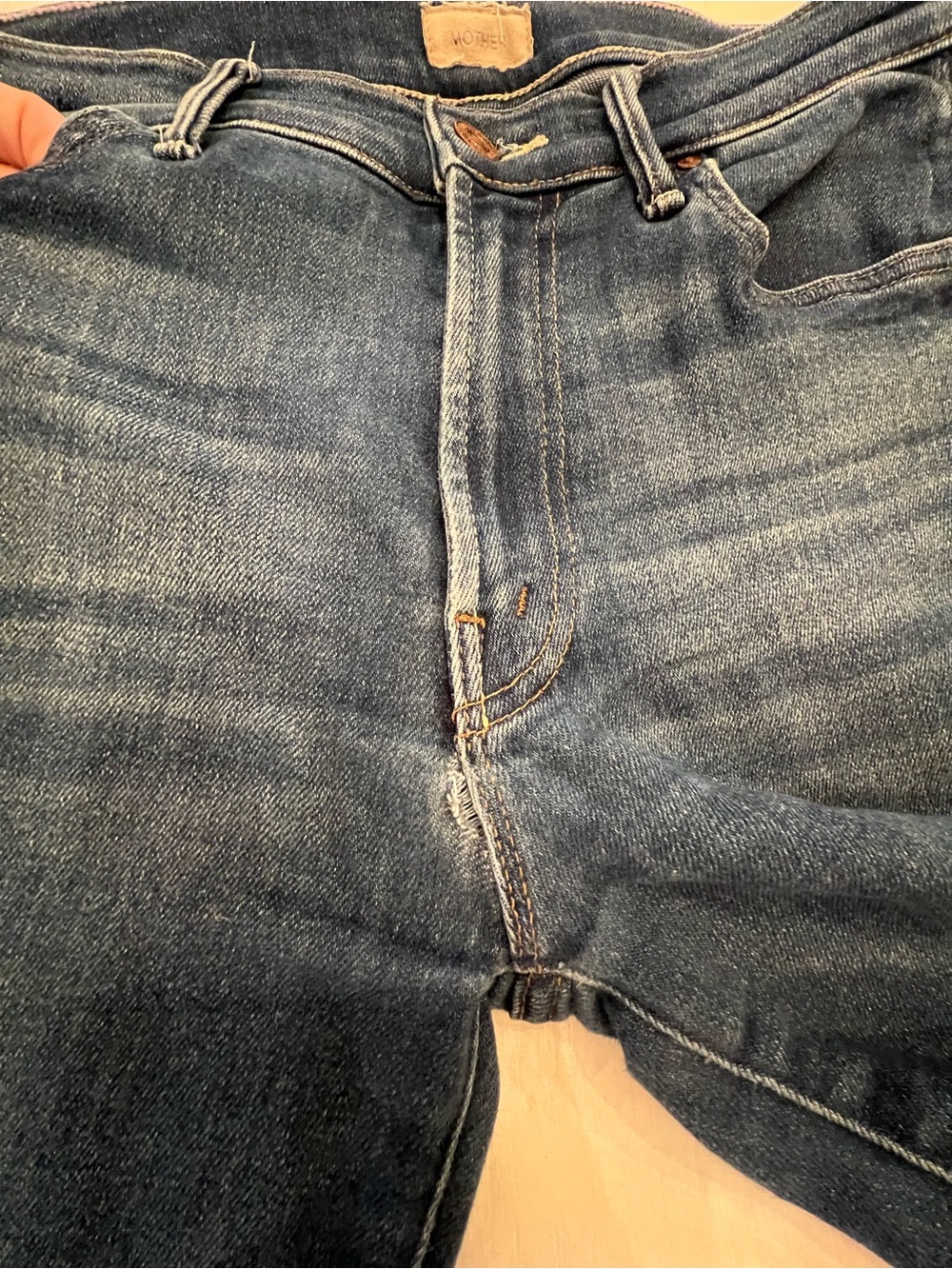 Mother The Insider Crop Step Fray Jeans - Picture 9 of 12